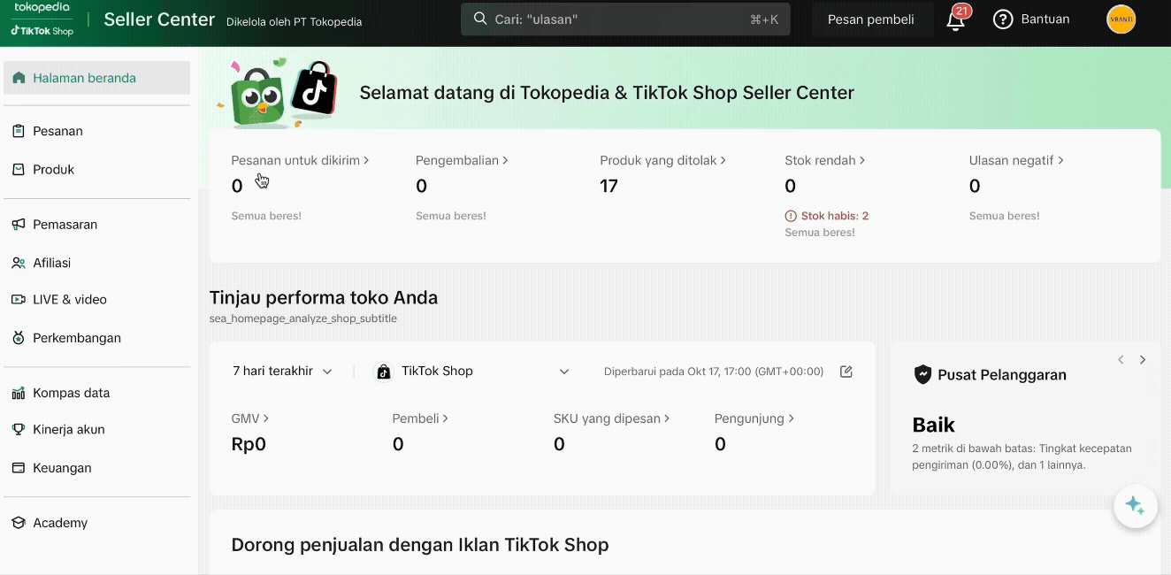 asuransi pengiriman Tokopedia Tokio Marine