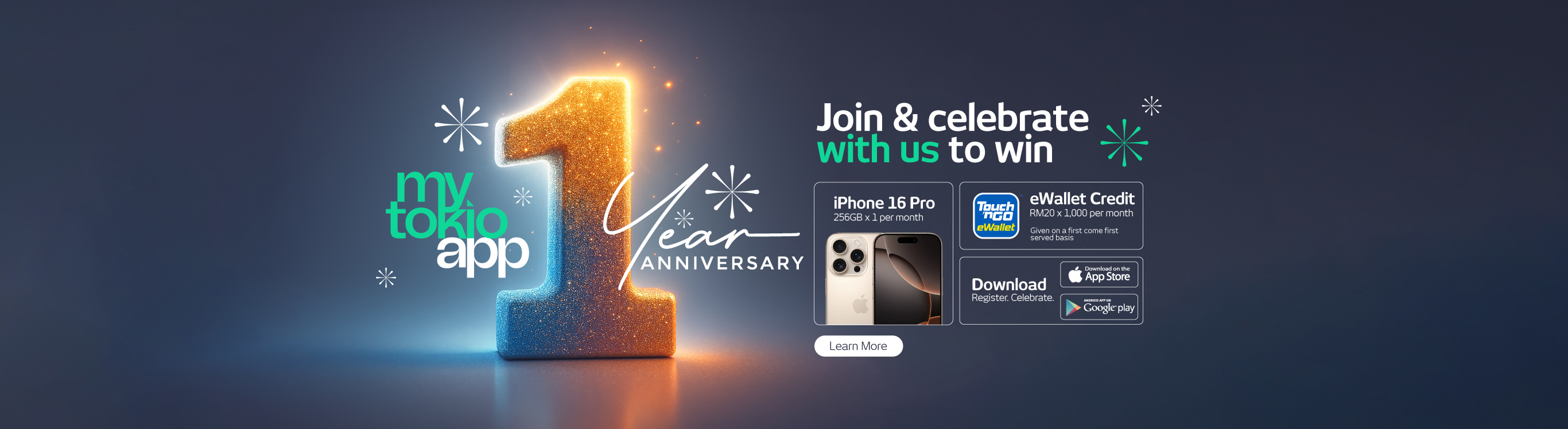 MyTokioApp 1st Anniversary Campaign