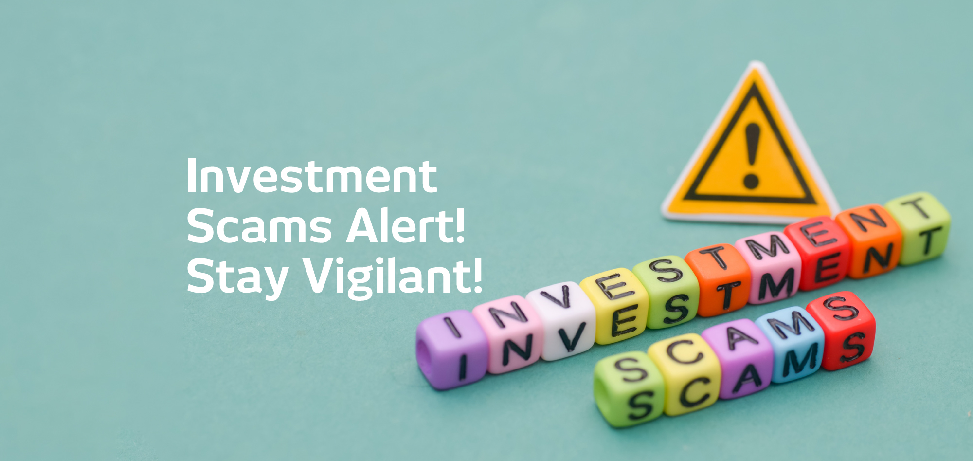 carousel 1 - investment scams alert