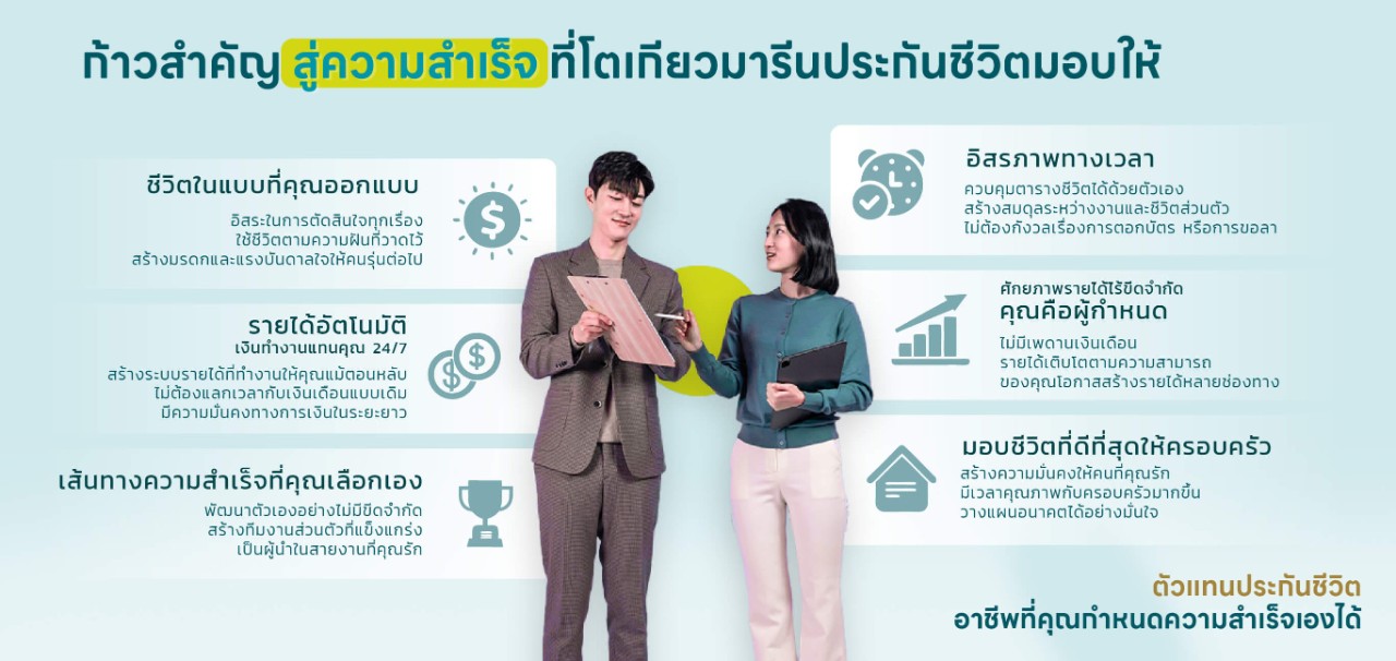 ตัวแทนประกันชีวิตที่ประสบความสำเร็จ